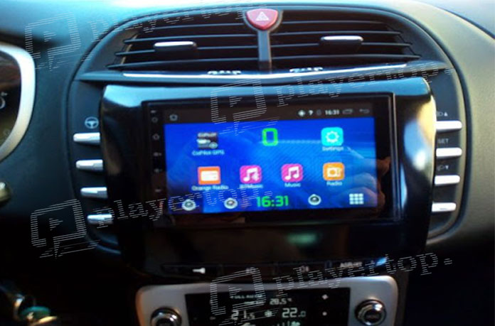 Autoradio gps lancia ypsilon